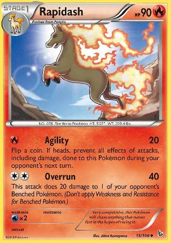 Rapidash 15/106