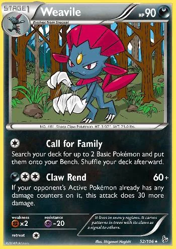 Weavile 52/106