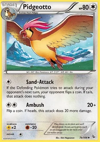 Pidgeotto 76/106