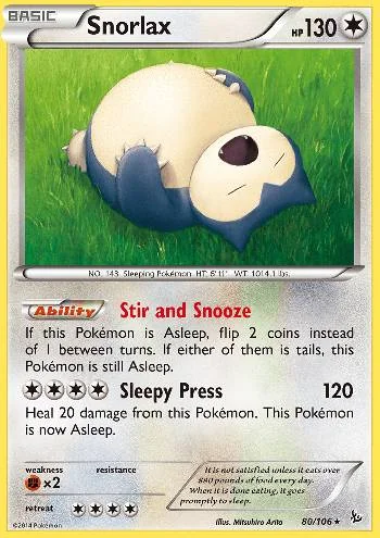 Snorlax 80/106
