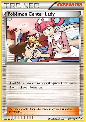 Dama do Centro Pokémon 93/106