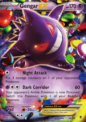 Gengar-EX 34/119