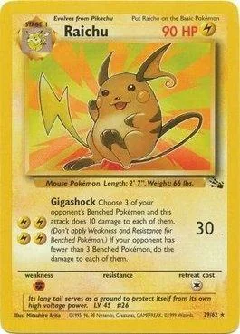 Raichu 29/62