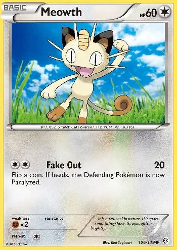 Meowth 106/149