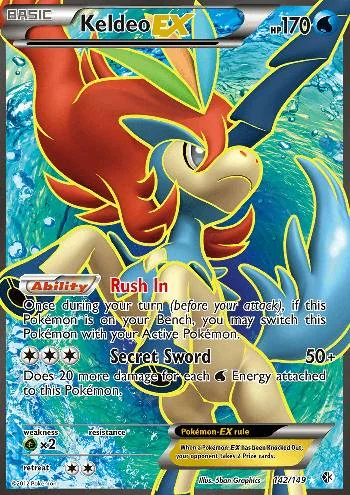 Keldeo-EX 142/149