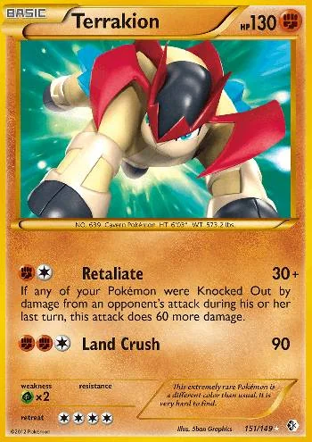 Terrakion 151/149