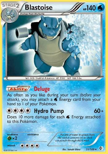 Blastoise 31/149