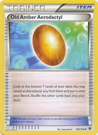 Âmbar Velho de Aerodactyl 106/124