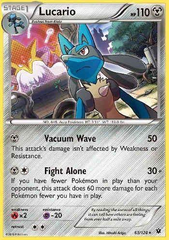 Lucario 63/124