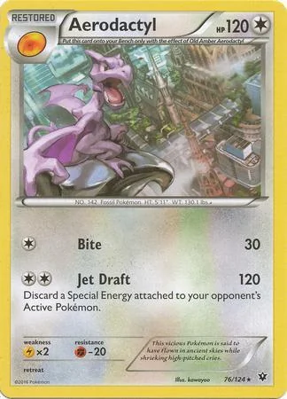 Aerodactyl 76/124