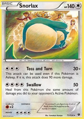 Snorlax 77/124