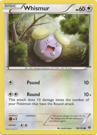 Whismur 80/124