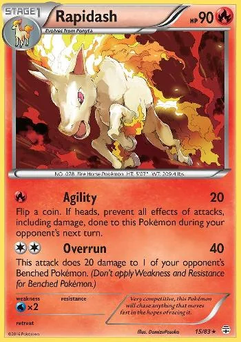 Rapidash 15/83