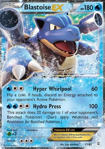 Blastoise-EX 17/83