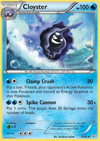 Cloyster 20/83