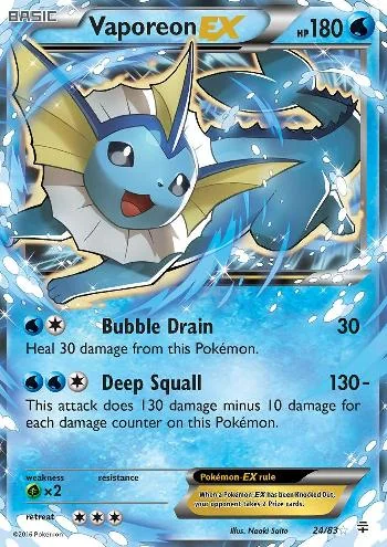 Vaporeon-EX 24/83