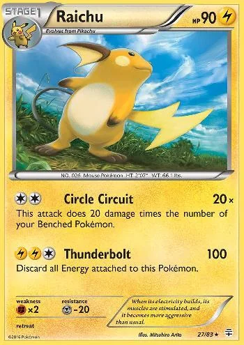 Raichu 27/83