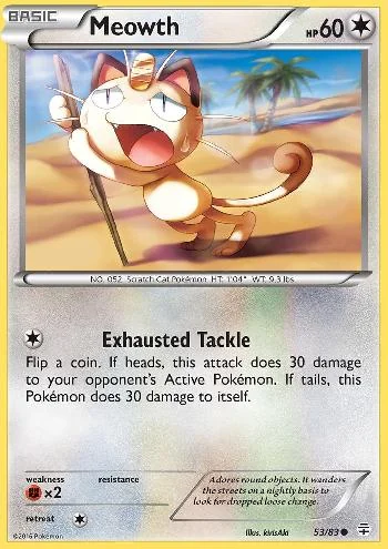 Meowth 53/83