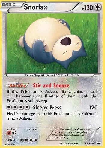 Snorlax 58/83