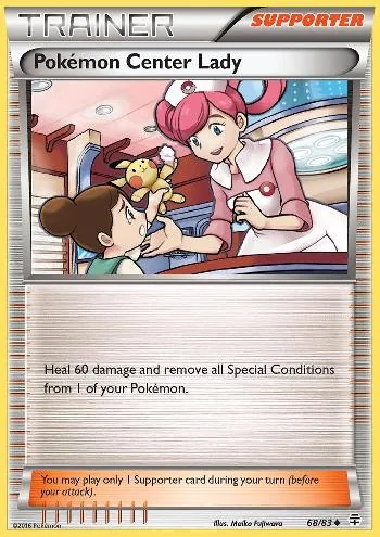 Dama do Centro Pokémon 68/83