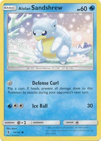 Sandshrew de Alola 19/145
