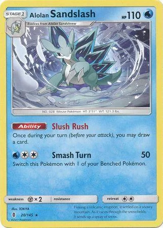 Sandslash de Alola 20/145