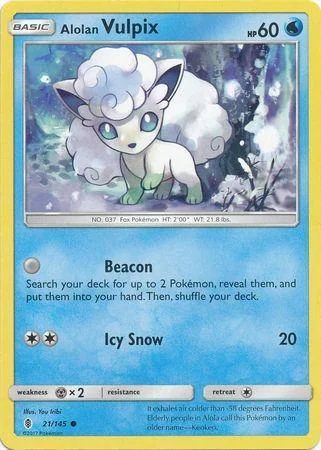 Vulpix de Alola 21/145