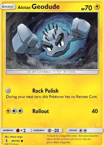 Geodude de Alola 40/145