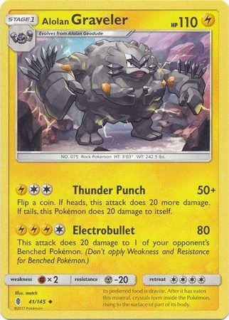 Graveler de Alola 41/145