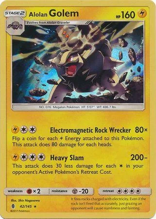 Golem de Alola 42/145