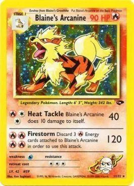 Arcanine do Blaine 1/132