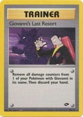 Giovanni's Last Resort 105/132