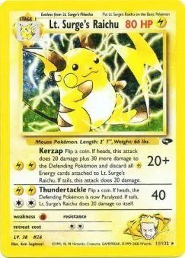 Raichu do Cap. Surge 11/132