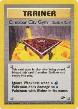 Cinnabar City Gym 113/132