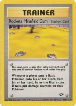 Rocket's Minefield Gym 119/132