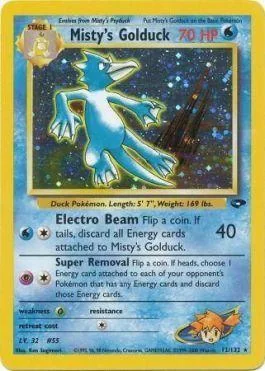 Golduck da Misty 12/132