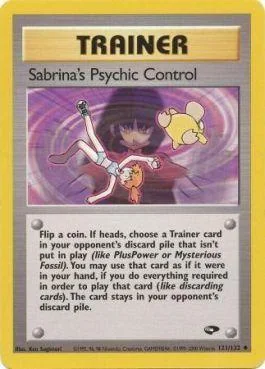 Sabrina's Psychic Control 121/132