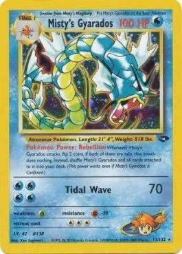 Gyarados da Misty 13/132
