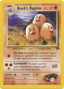 Dugtrio do Brock 22/132