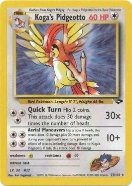 Pidgeotto do Koga 27/132