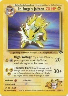 Jolteon do Cap. Surge 28/132