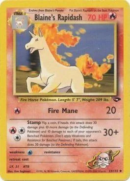Rapidash do Blaine 33/132