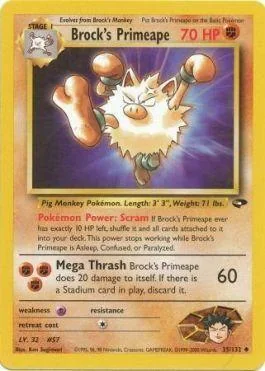 Primeape do Brock 35/132