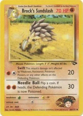 Sandslash do Brock 36/132