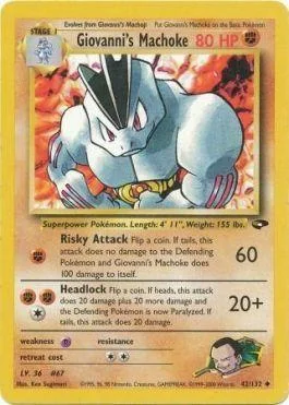 Machoke do Giovanni 42/132