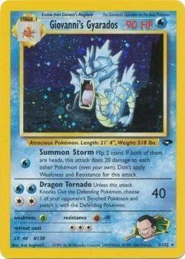 Gyarados do Giovanni 5/132