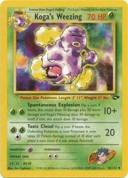 Weezing do Koga 50/132