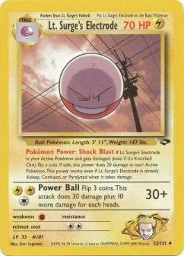 Electrode do Cap. Surge 52/132