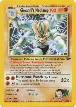 Machamp do Giovanni 6/132