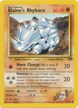 Rhyhorn do Blaine 65/132